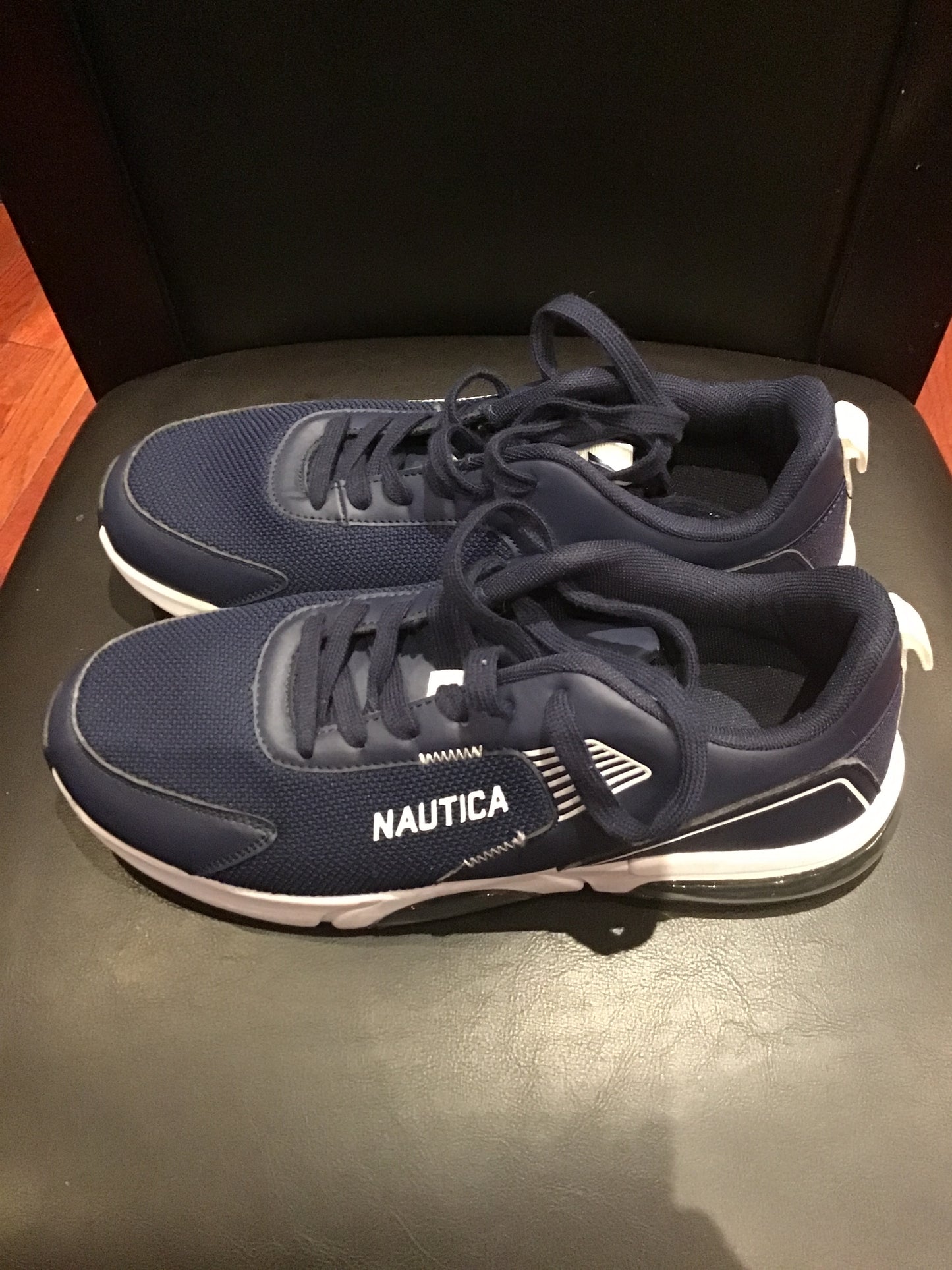 Nautical- men’s sneaker-size 10- navy