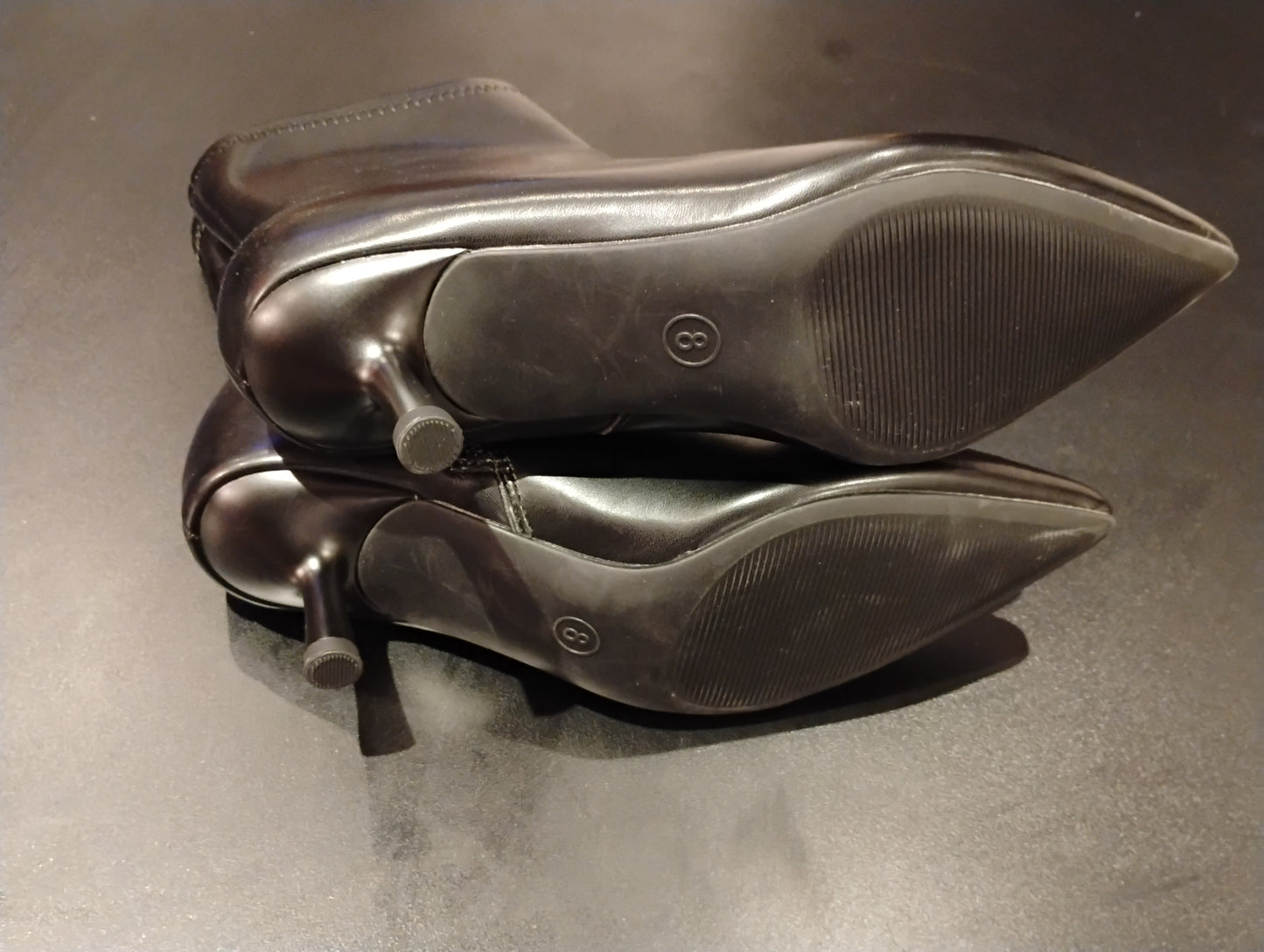 Black women's booties (size 8) (a new day)