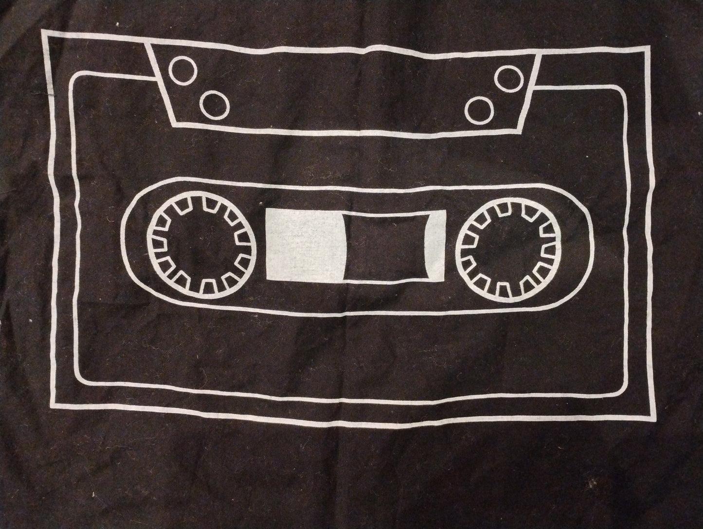 Cassette tape- Vintage- patch (large)14 inch