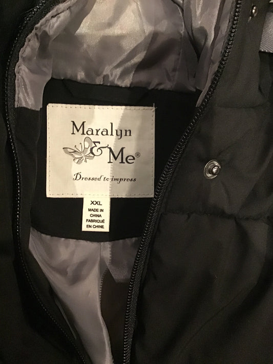 Women’s bubble down - black-size 2XL