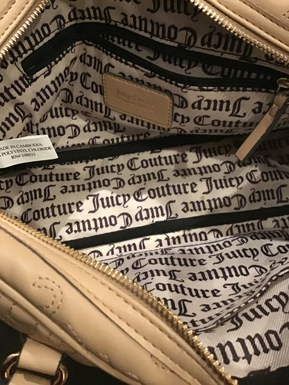 Juicy couture-beige wallet and purse set