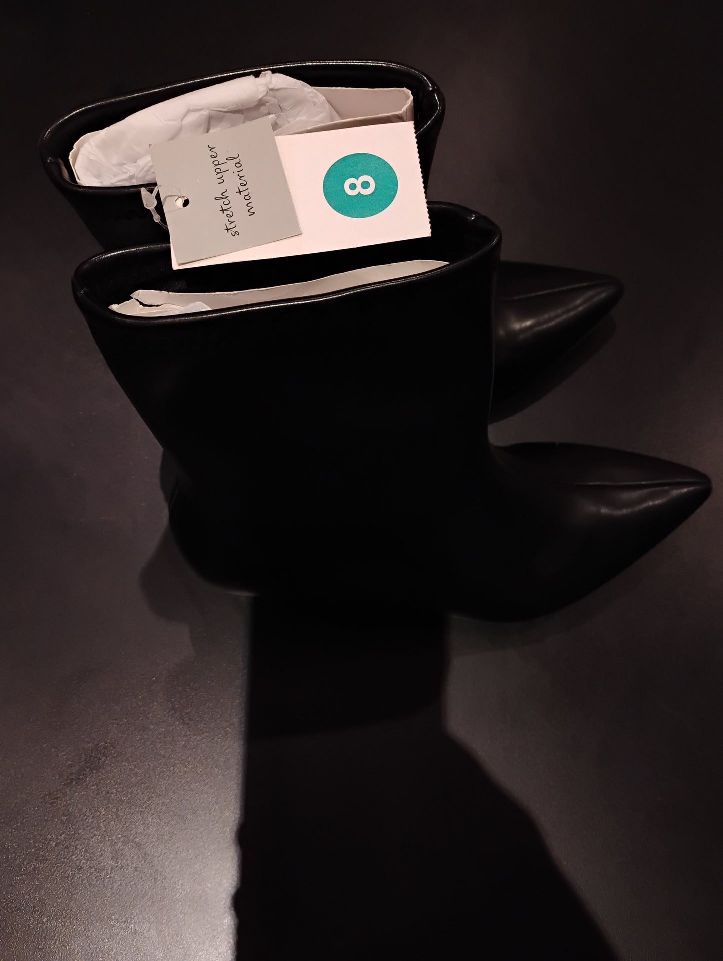 Black women's booties (size 8) (a new day)