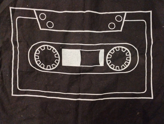 Cassette tape- Vintage- patch (large)14 inch