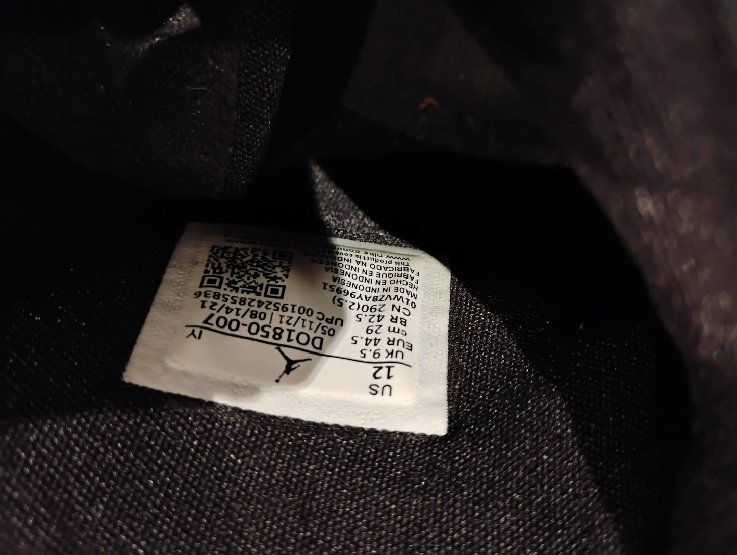 Black and gold Jordans (size 12) women